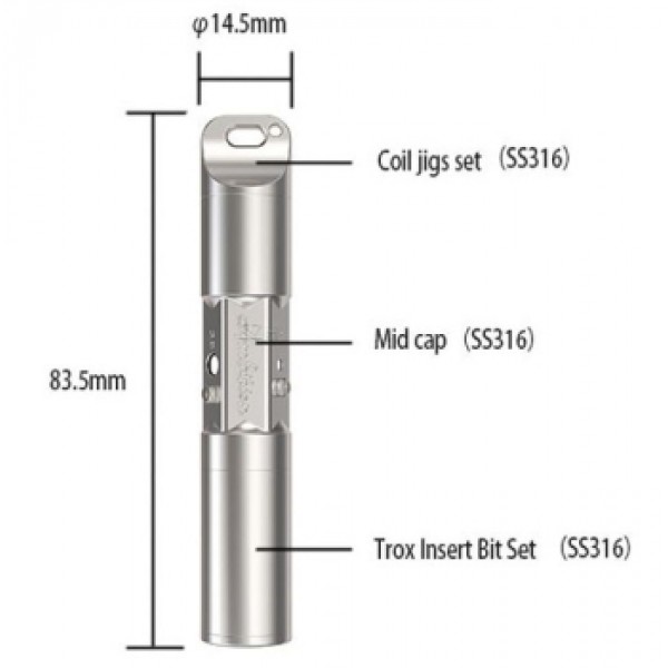 Ambition Mods Polymer V2 Vape Tool 2 in 1
