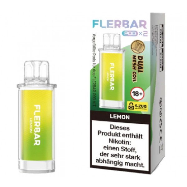Flerbar Prefilled Pods -Lemon- 20mg (2 St.)