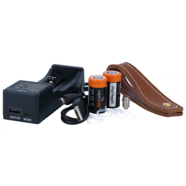 VapeOnly vPipe III E-Pfeifen Set EBONY (24Watt)