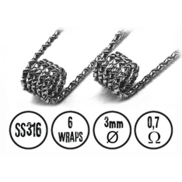 Kiez Coils SS316 