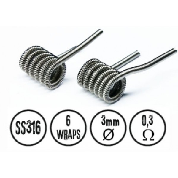 Kiez Coils SS316 