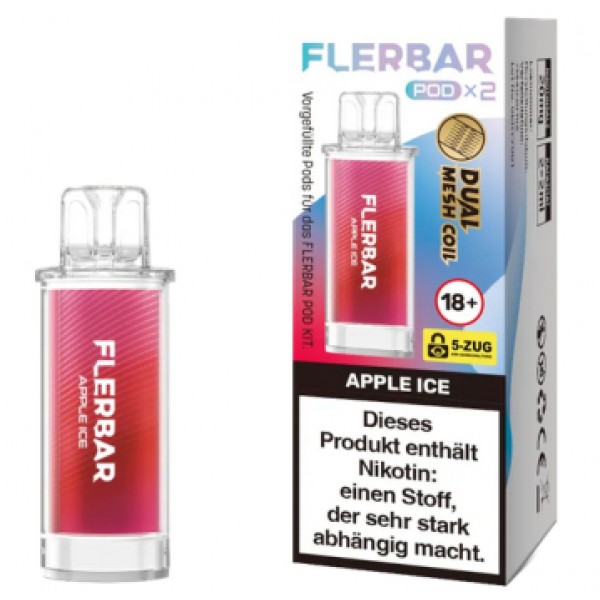 Flerbar Prefilled Pods -Apple Ice- 20mg (2 St.)