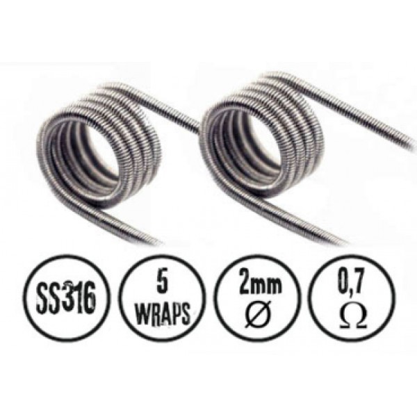 Kiez Coils SS316 