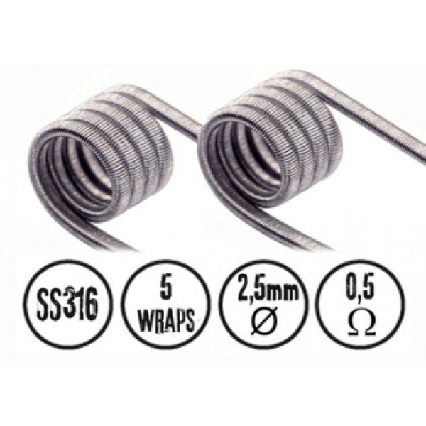 Kiez Coils SS316 