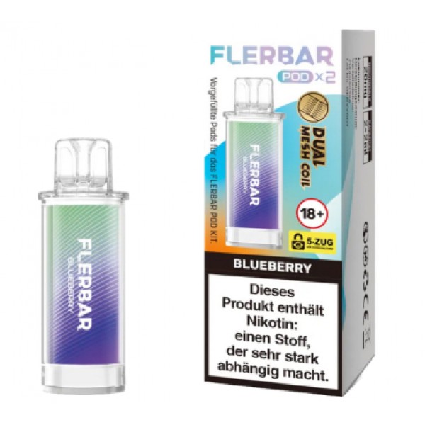 Flerbar Prefilled Pods -Blueberry- 20mg (2 St.)