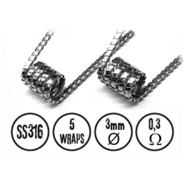Kiez Coils SS316 