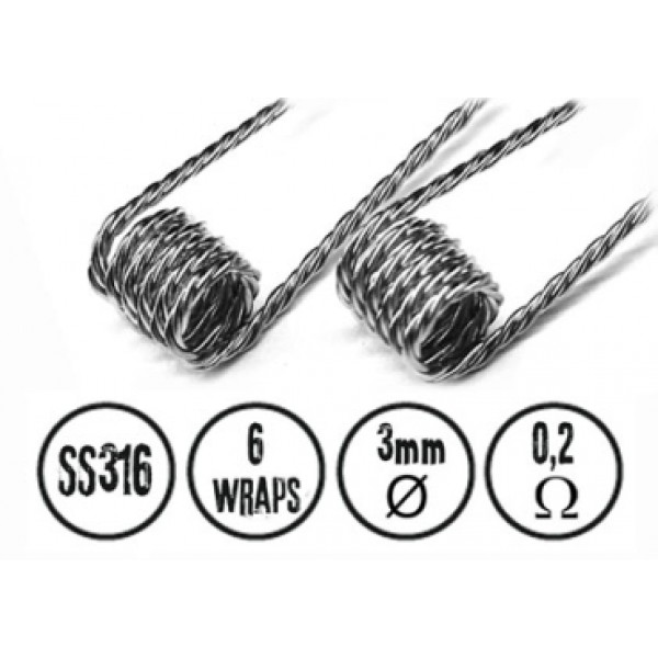Kiez Coils SS316 