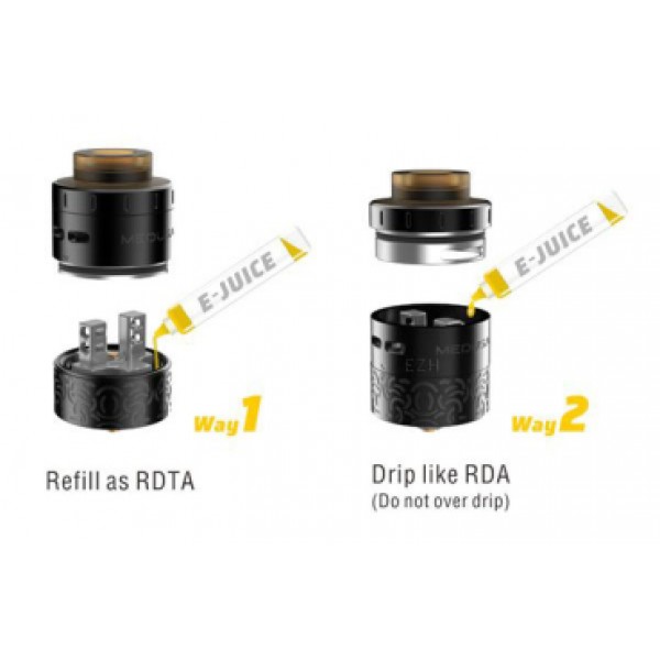 Geekvape Medusa RDTA Tröpfelverdampfer (25mm)