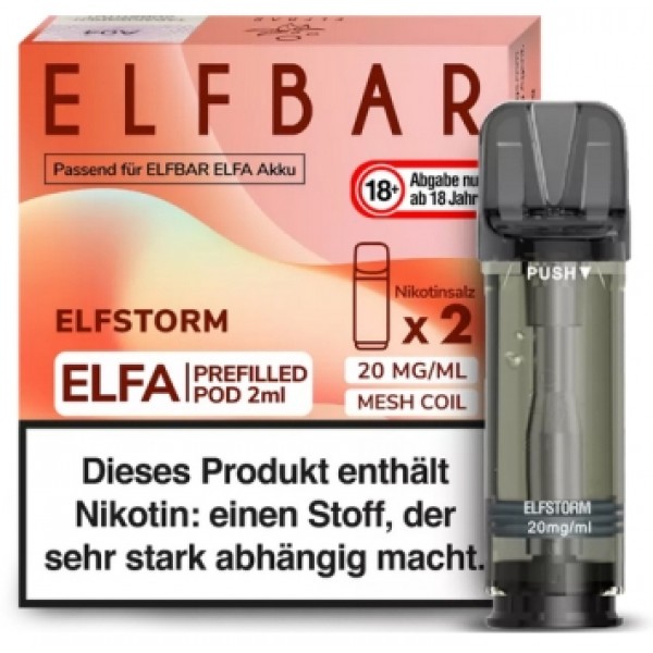 Elfbar ELFA Prefilled Pods -Elfstorm- 20mg (2 St.)