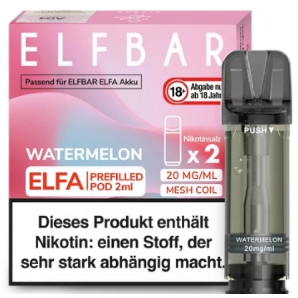 Elfbar ELFA Prefilled Pods -Watermelon- 20mg (2 St.)
