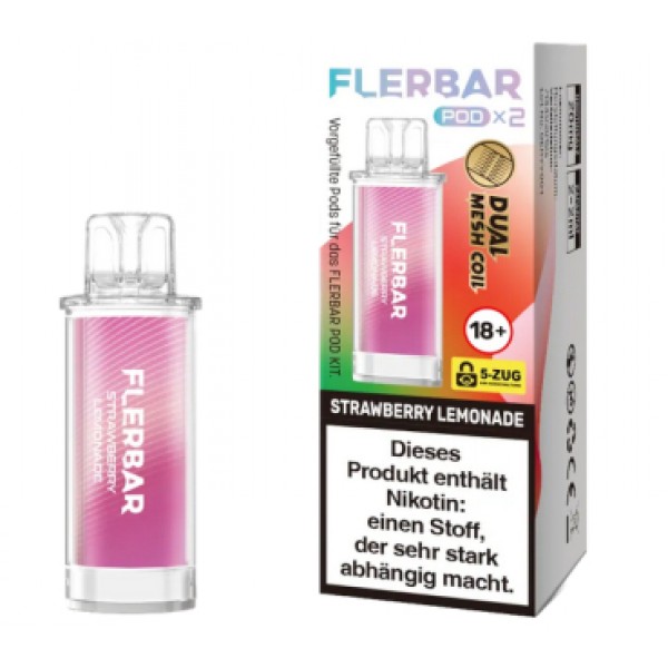 Flerbar Prefilled Pods -Strawberry Lemonade- 20mg (2 St.)