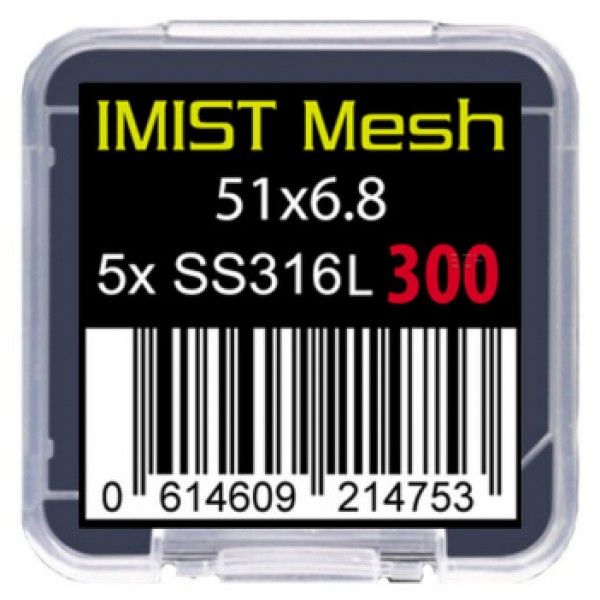 IMIST Simurg SS316 DTL Mesh Coil 300 Wickeldraht (5 St.)