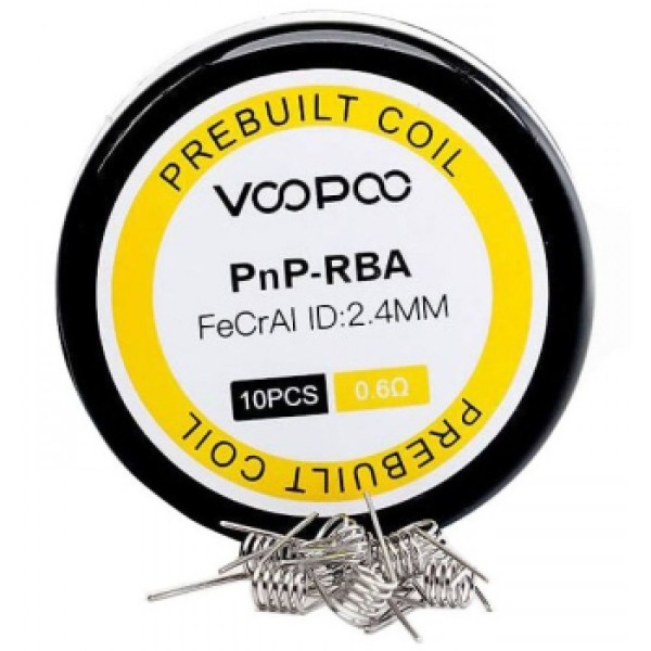 VooPoo PnP-RBA Coils 0,6 Ohm (10 St.)