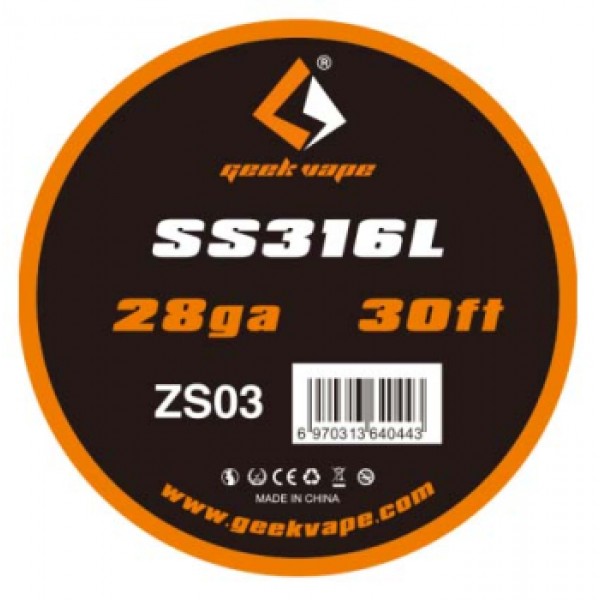 GeekVape SS316L Wickeldraht (9m)