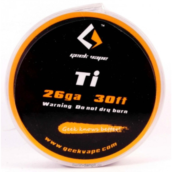 GeekVape Ti Wickeldraht (9m)