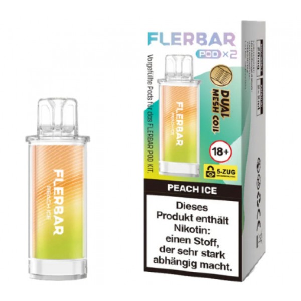 Flerbar Prefilled Pods -Peach Ice- 20mg (2 St.)