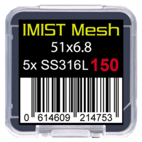IMIST Simurg SS316 DTL Mesh Coil 150 Wickeldraht (5 St.)