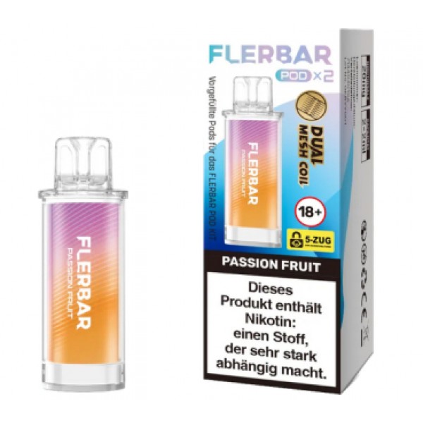 Flerbar Prefilled Pods -Passion Fruit- 20mg (2 St.)