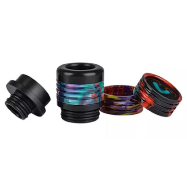 6 in 1 Resin Drip Tip 510er/810er